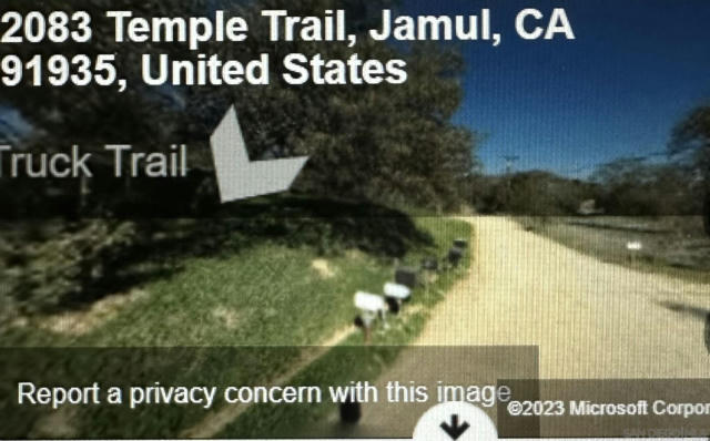 TEMPLE TRL, JAMUL, CA 91935, photo 2 of 3